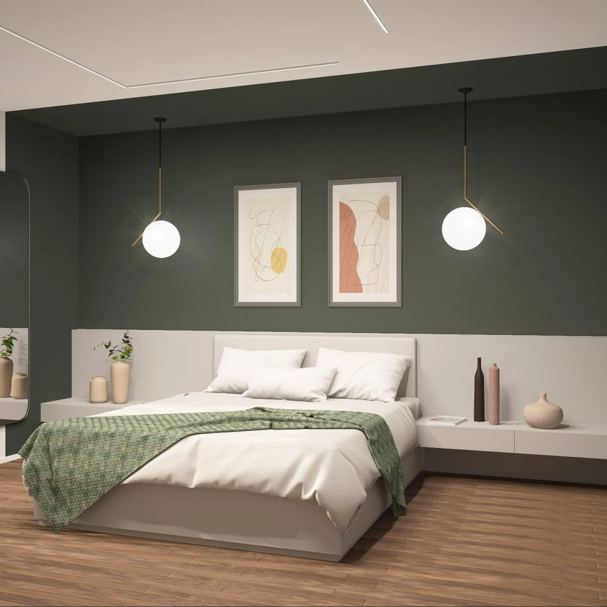 progettazione camera da letto Vicenza Verona
