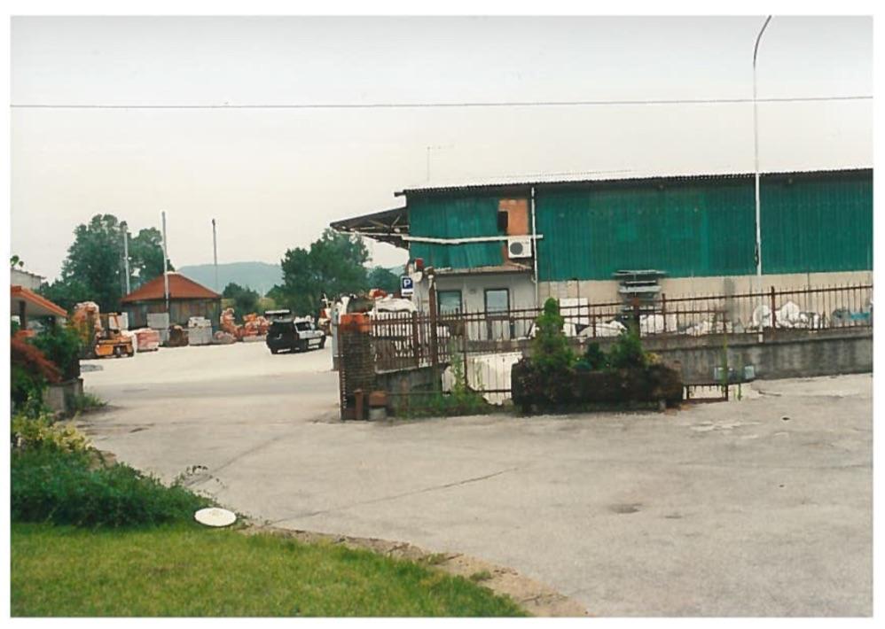 Il magazzino Pellizzari di Arzignano nel 1990