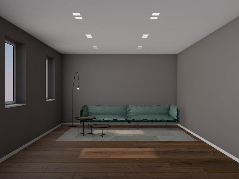 colorare soffitto casa per ingrandire stanze sì o no