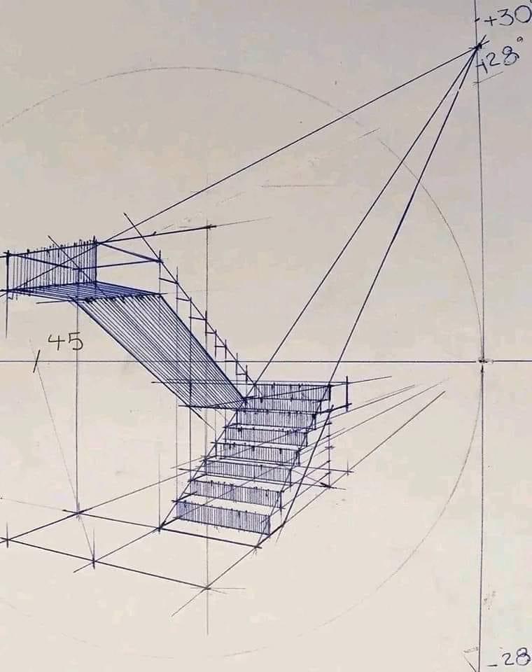 Il progetto di una scala inizia con il corretto dimensionamento dei gradini 