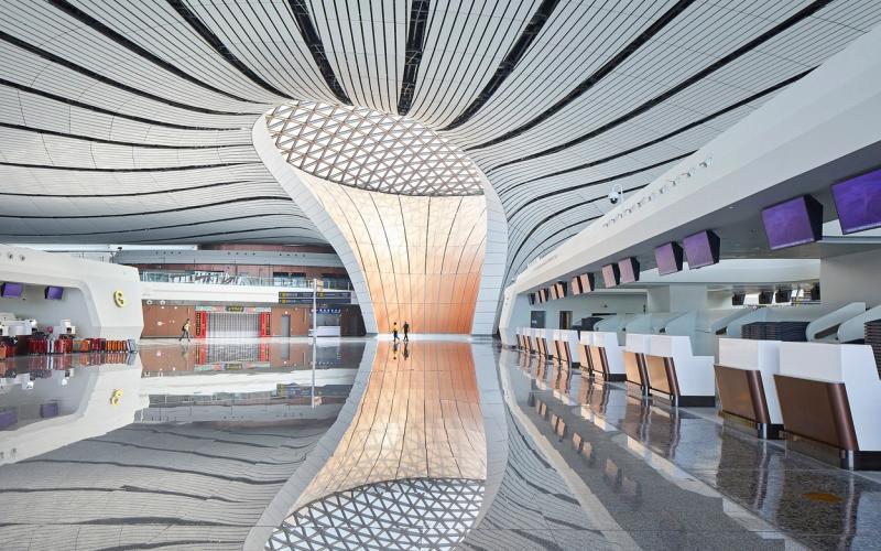 Daxing International Airport, Architetto Zaha Hadid, Pechino   