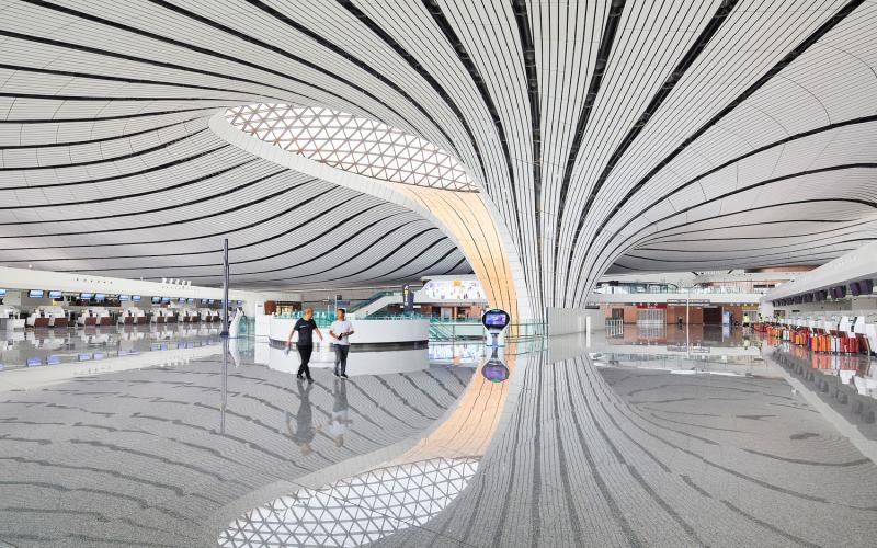 Daxing International Airport, Architetto Zaha Hadid, Pechino   