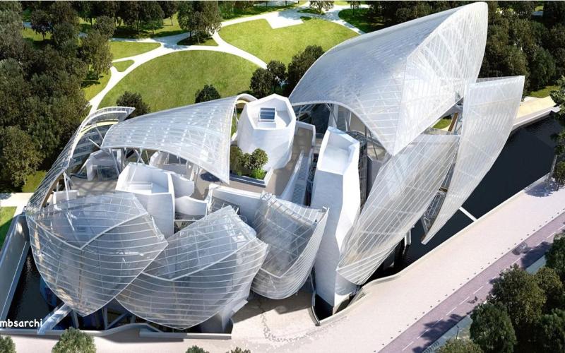 Frank Gehry, fondazione Luis Vuitton, Parigi