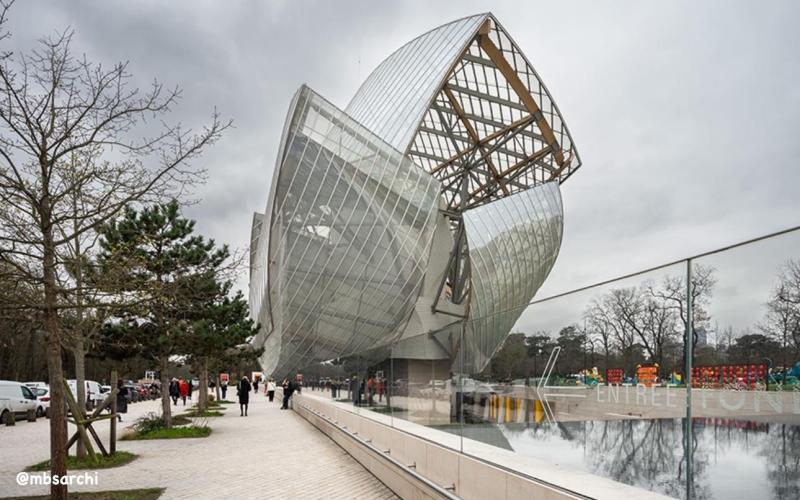 Frank Gehry, fondazione Luis Vuitton, Parigi