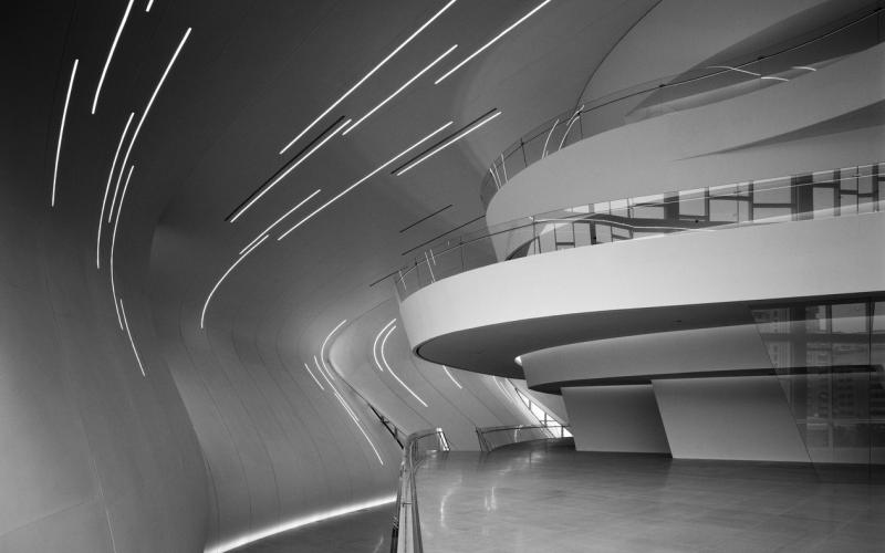 Heydar Aliyev Center, Architetto Zaha Hadid, Baku