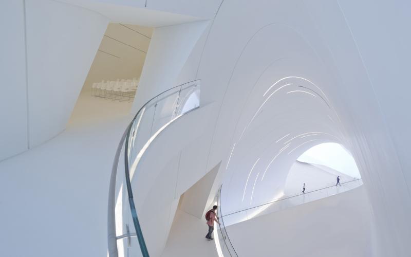 Heydar Aliyev Center, Architetto Zaha Hadid, Baku