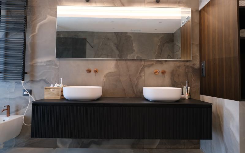 arredamento bagno rubinetteria in finitura