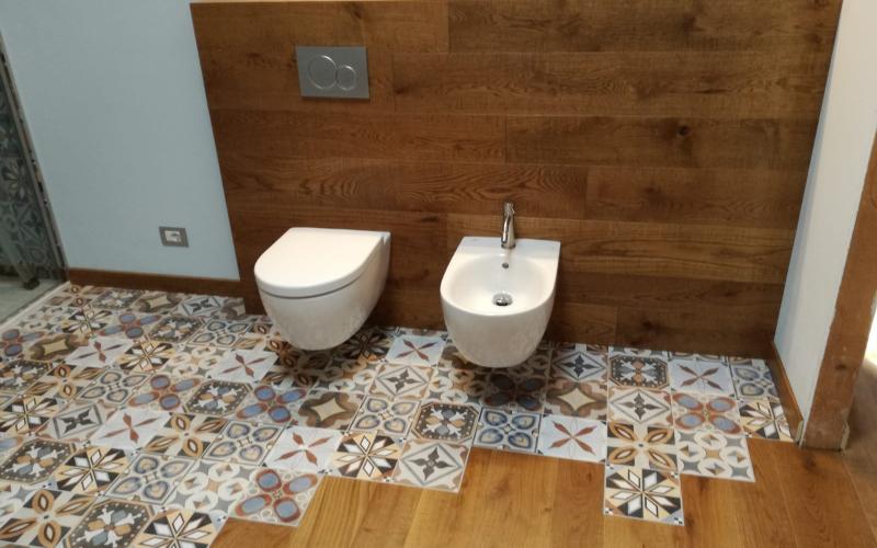 modern bathroom design Vicenza