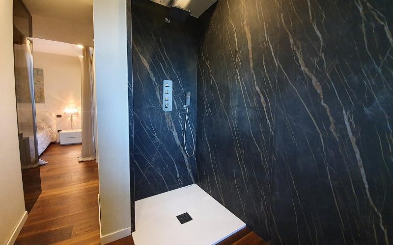 caldiero marble-effect bathroom tiles