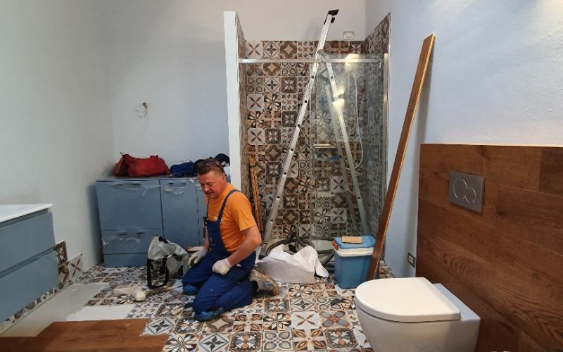Bathroom floor coverings Vicenza