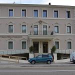 facciata casa palazzo stile liberty classico a Vicenza