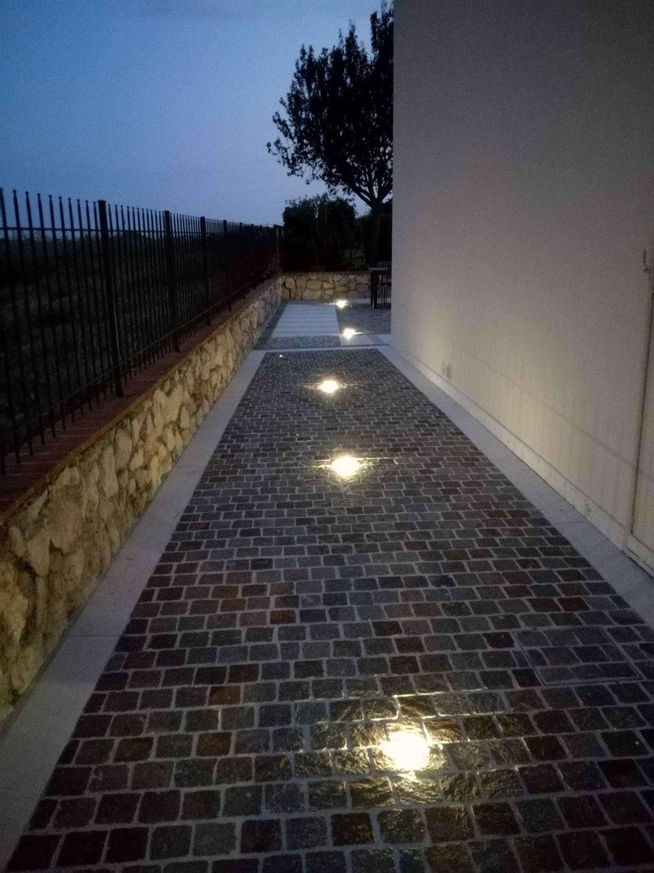 floor lights outside