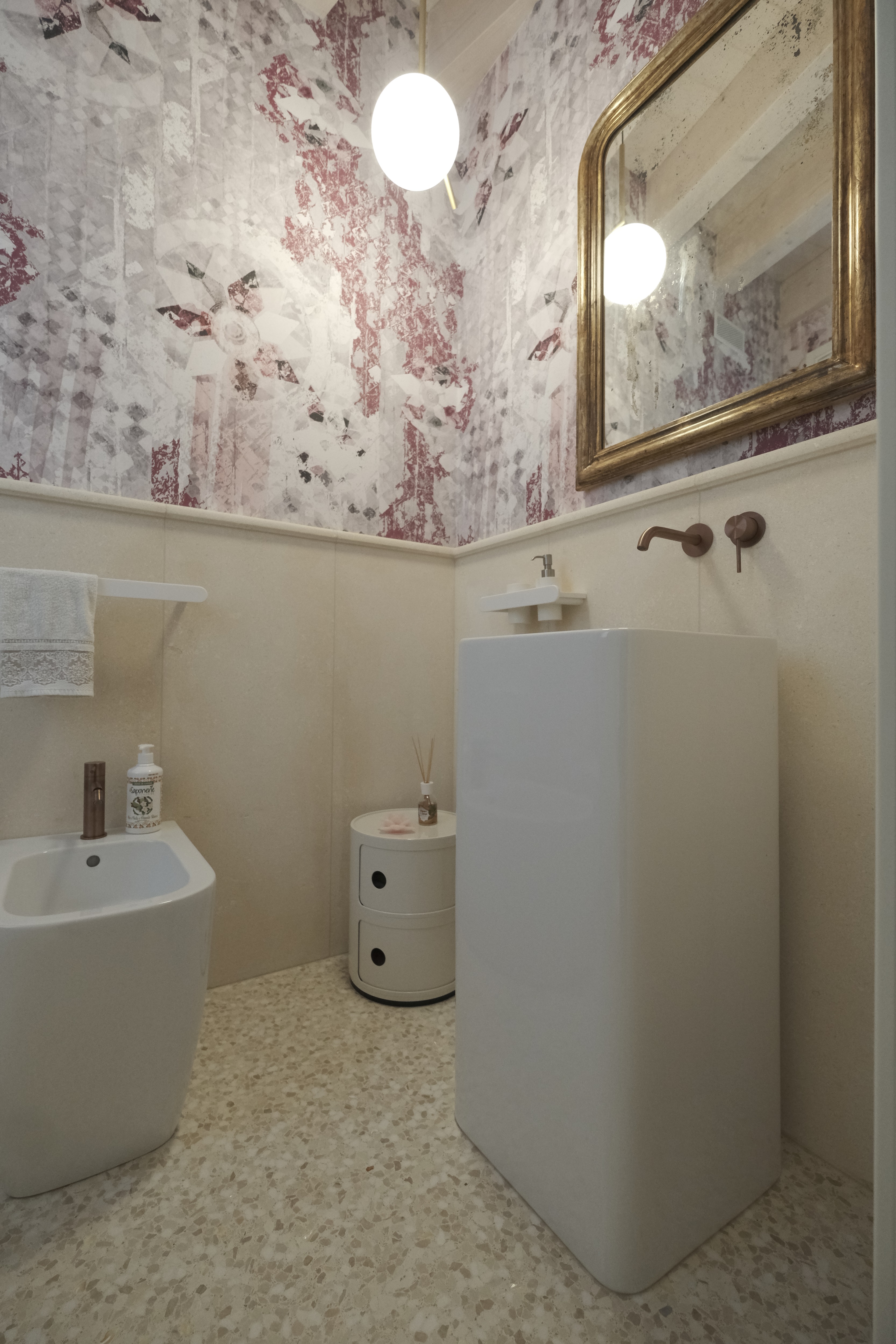 arredare piccolo bagno in stile classico