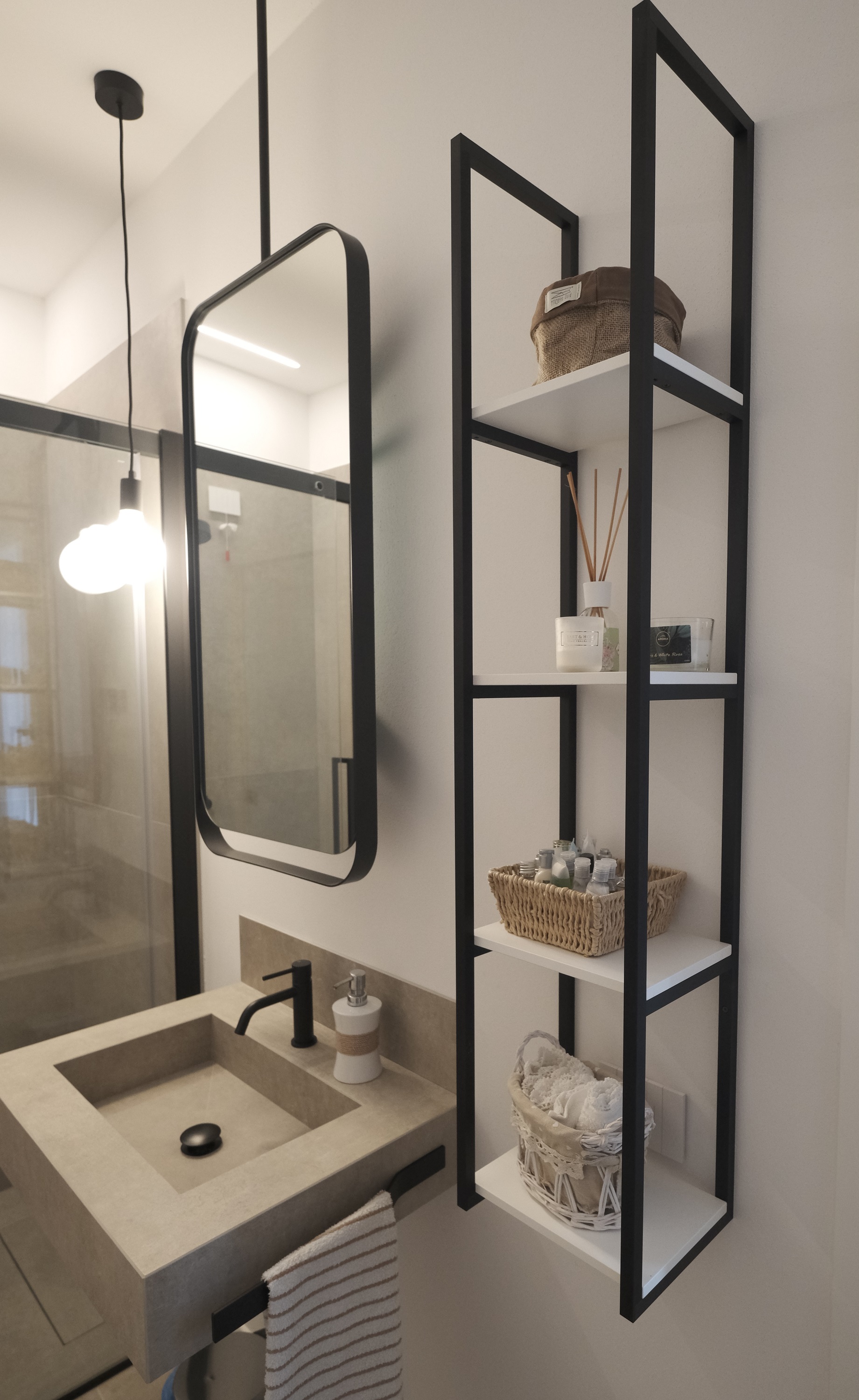 arredamento bagno black