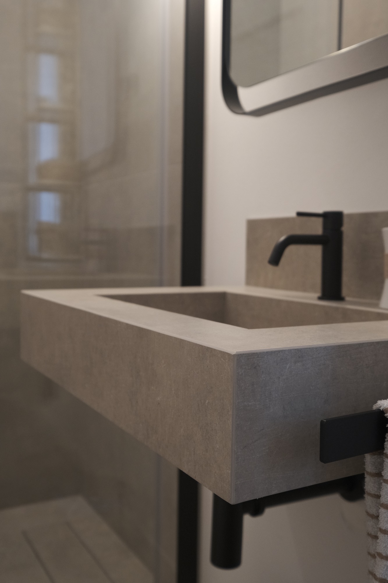 arredamento bagno black