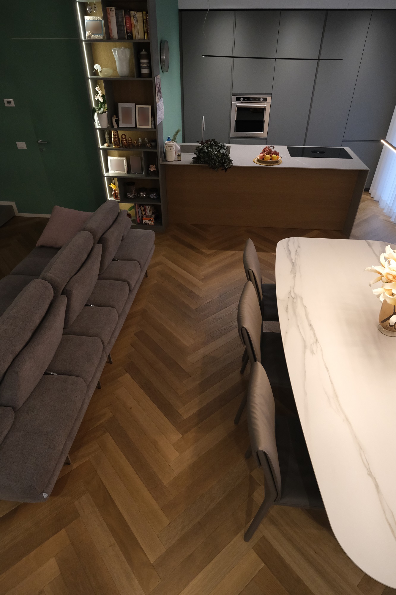 parquet rovere legno a spina