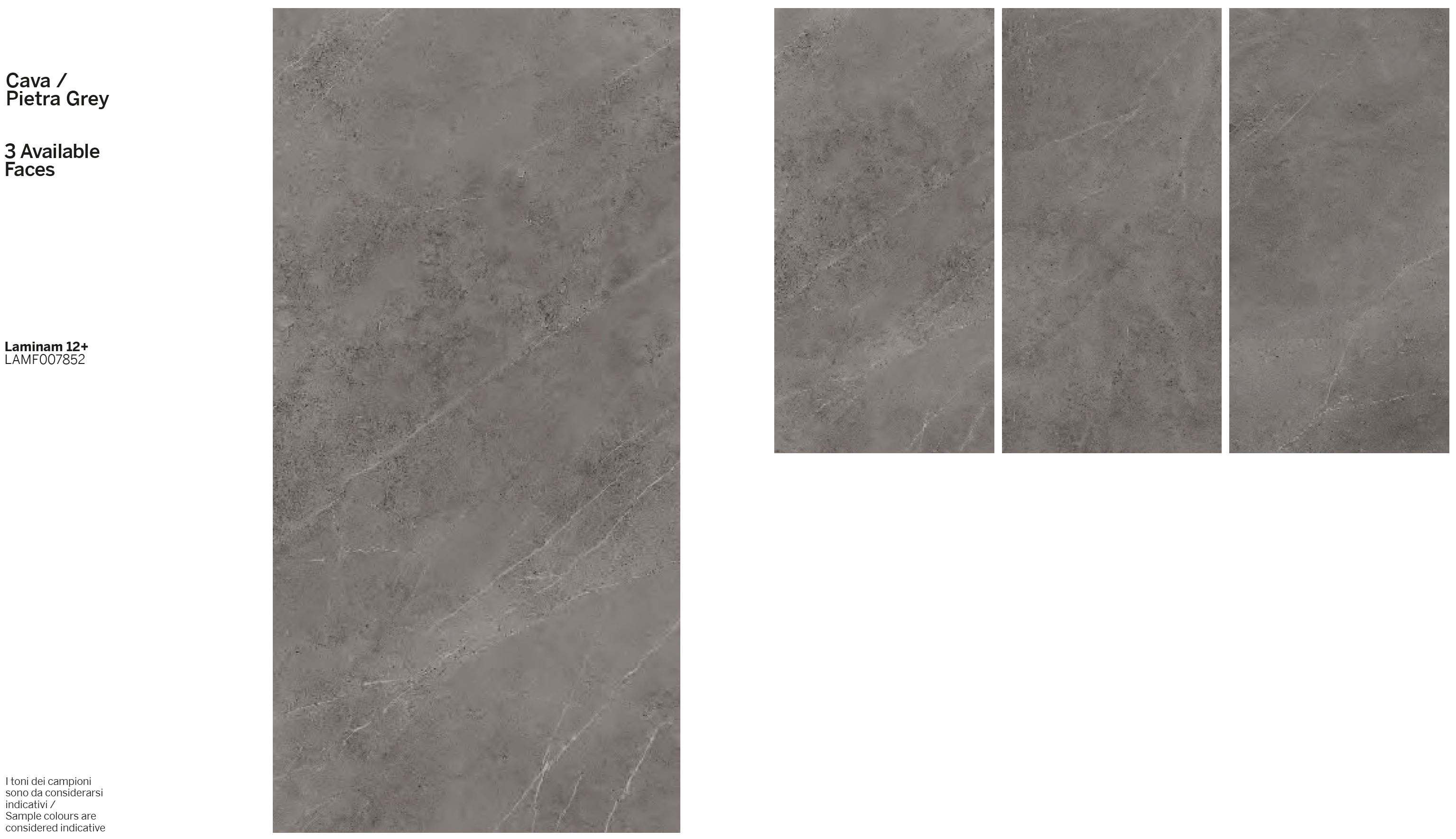 LAMINAM COLLEZIONE CAVA COLORE PIETRA GREY