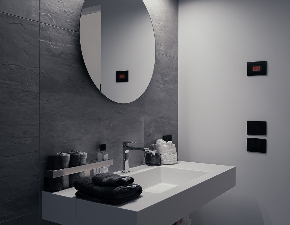 bagno stile minimal minimalista