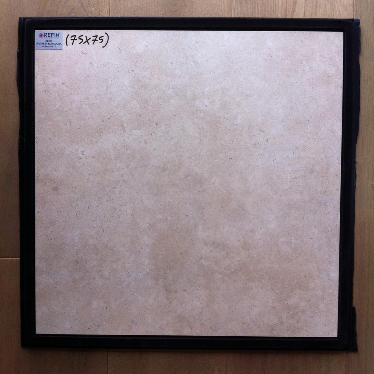 Refin Pietre di Borgogna Sabbia 75x75 € 14,00/mq i.c. SECONDA SCELTA