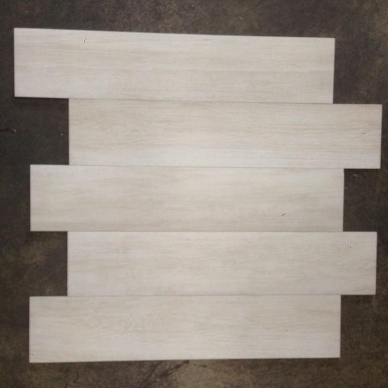 gres porcellanato effetto legno bianco