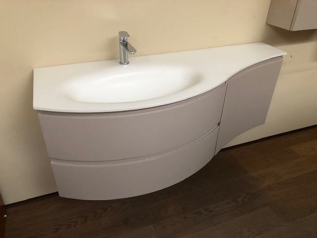 Mobile bagno tondo occasione outlet Pellizzari