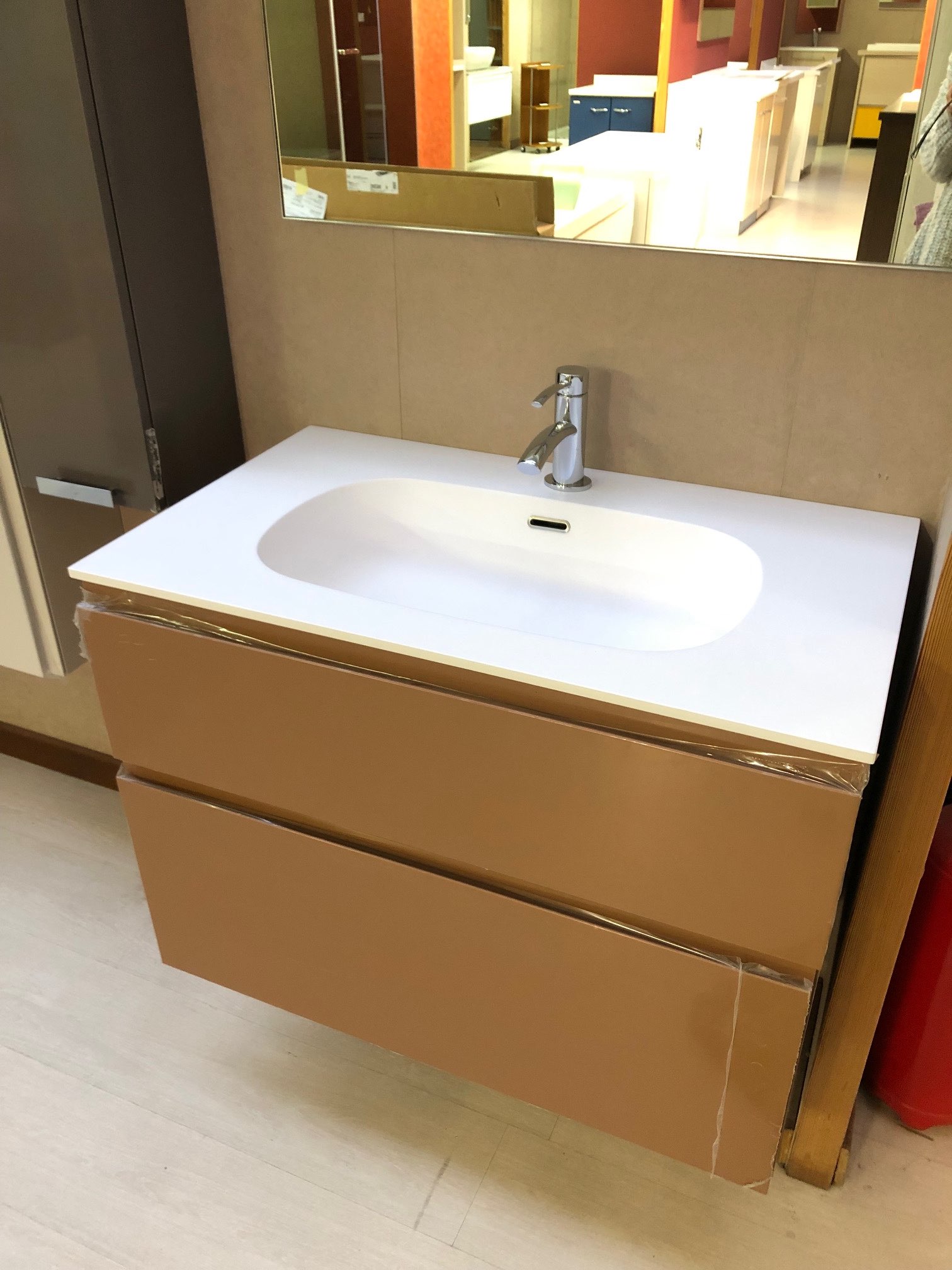 Mobile bagno arbi tan pink offerta Pellizzari Vicenza