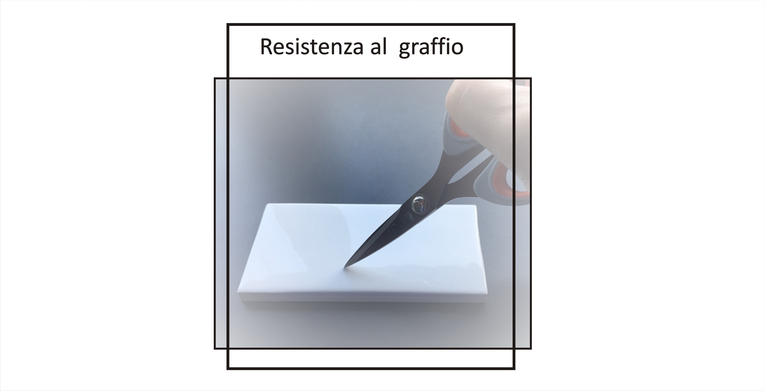 La resistenza al graffio di una piastrella ceramica