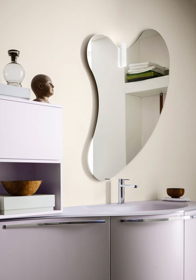 Specchio bagno particolare, arredobagno outlet Vicenza