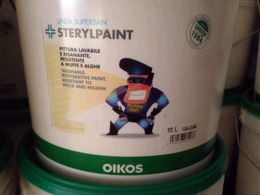 Oikos Sterylpaint fustino 10 lt € 67,1 i.c.