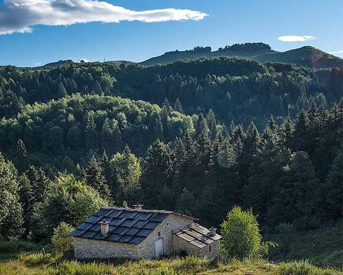 architettura in lessinia utilizzando la pietra di prun