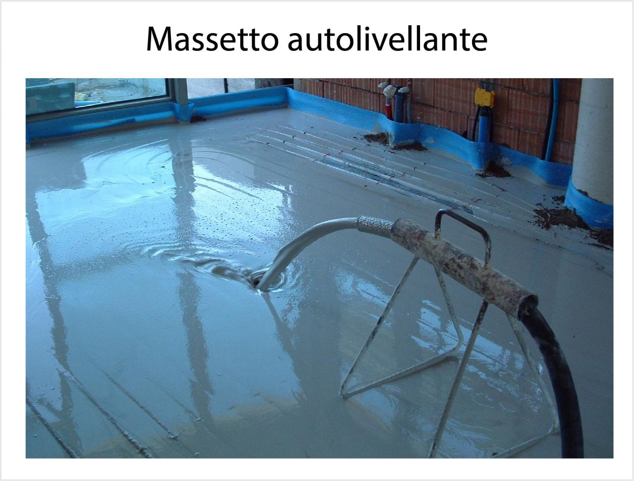 Massetto autolivellante