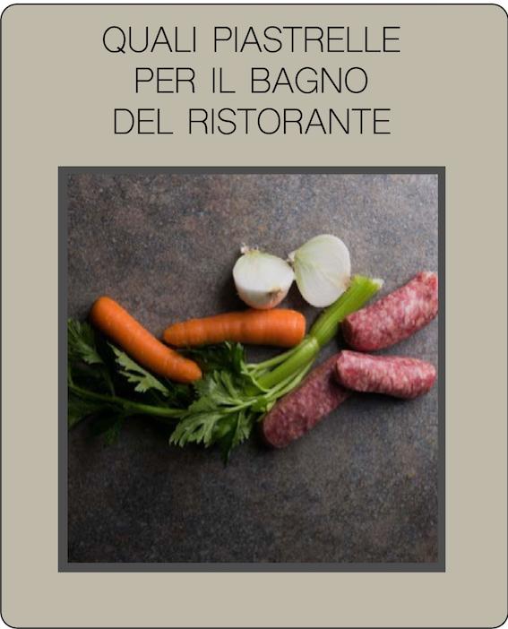 Migliori piastrelle per il bagno di un ristorante