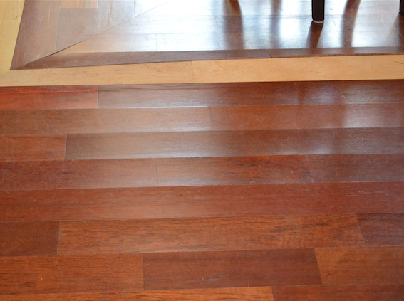 parquet rovinato dall