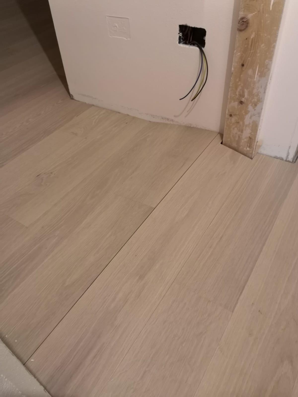 Parquet sollevato a causa dell