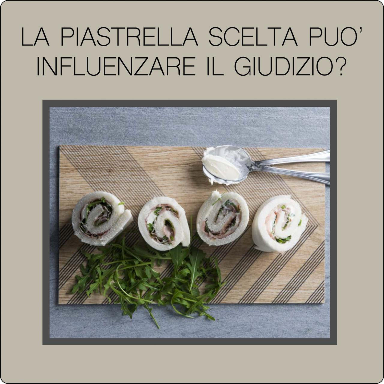 Piastrelle per rivestimento del ristorante e giudizio