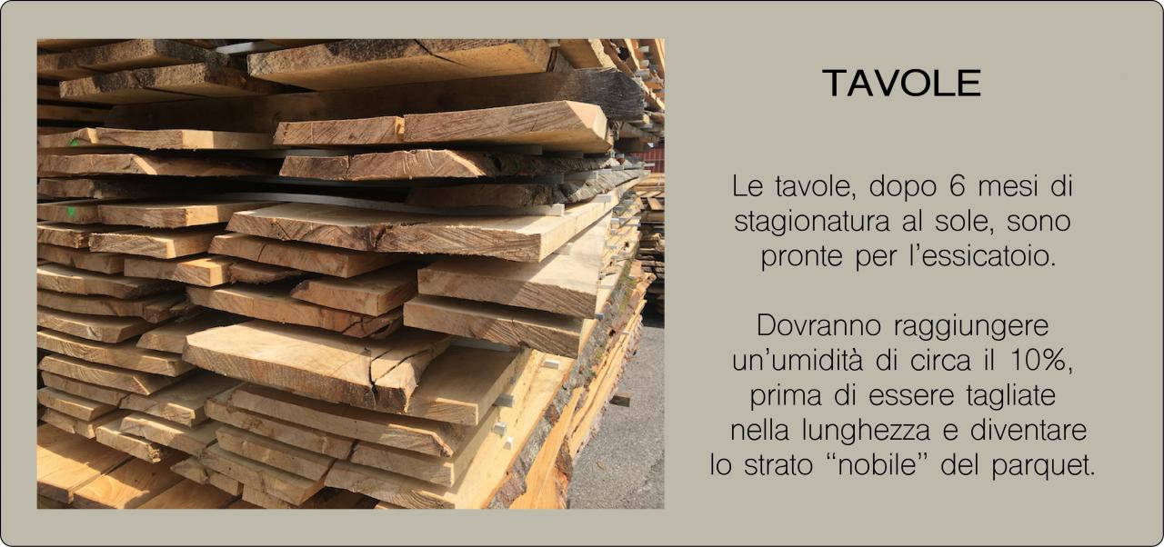 Rovere tavole vicenza