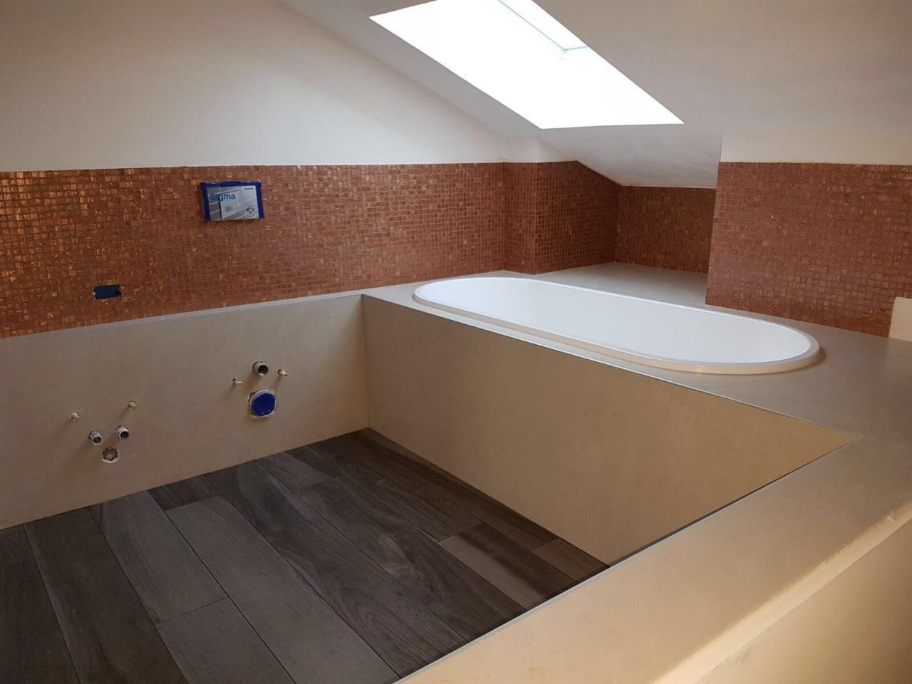 bagno mansarda Vicenza Verona