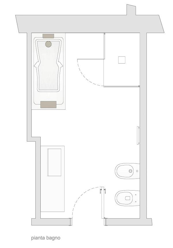 bagno moderno progettazione Vicenza