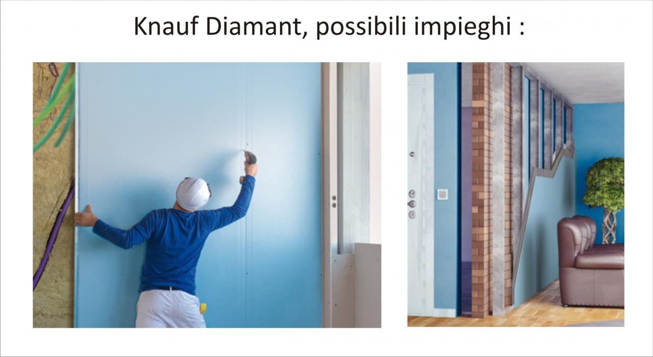 Utilizzi Knauf Diamant