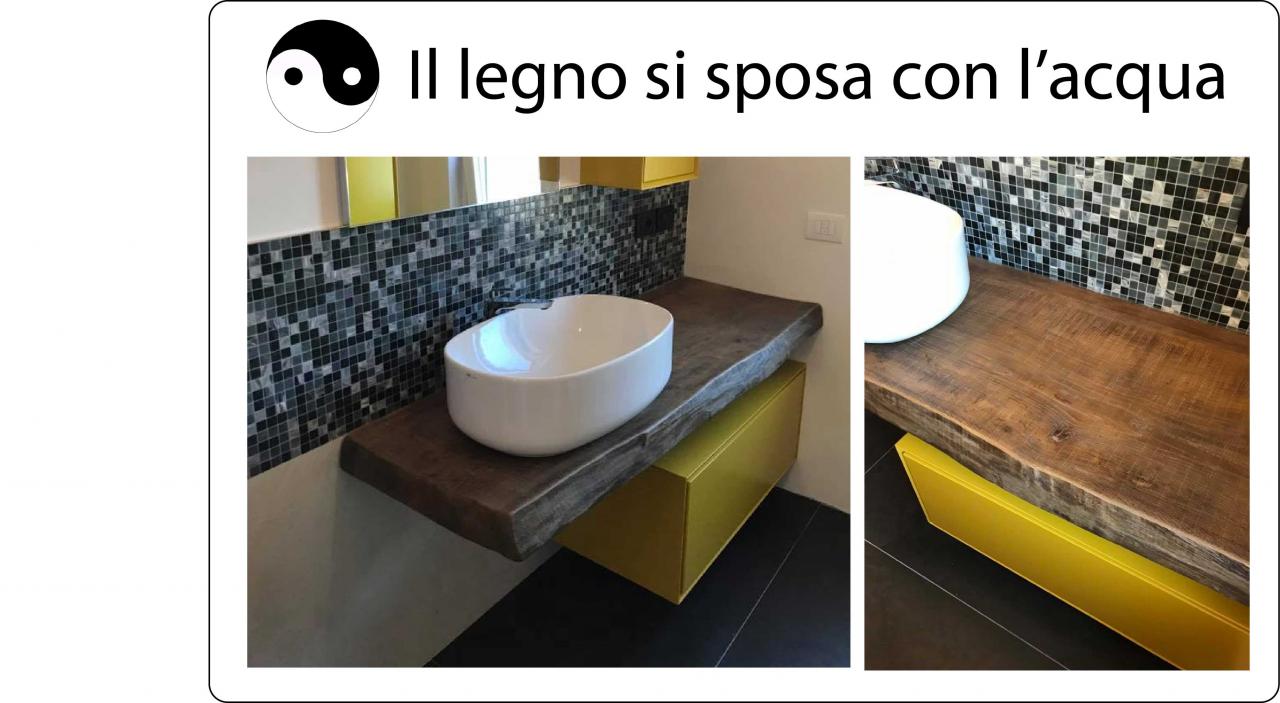 Feng shui in bagno: il legno