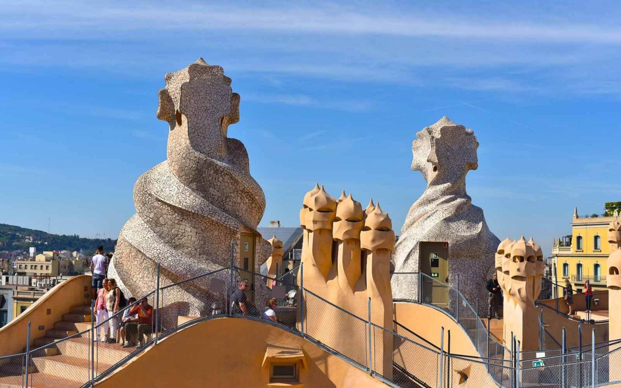 STORIA DEL MOSAICO: LA PEDRERA DI GAUDI