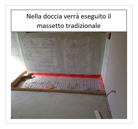 massetto doccia Vicenza