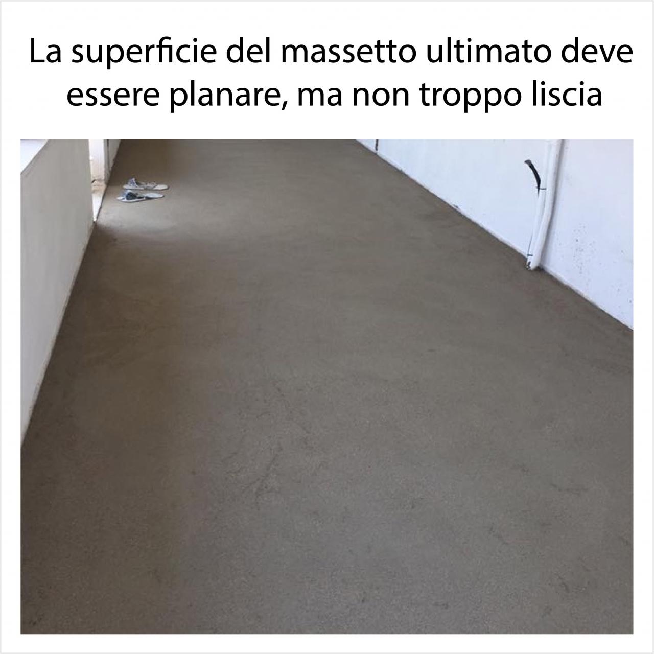 Massetto ultimato a Vicenza