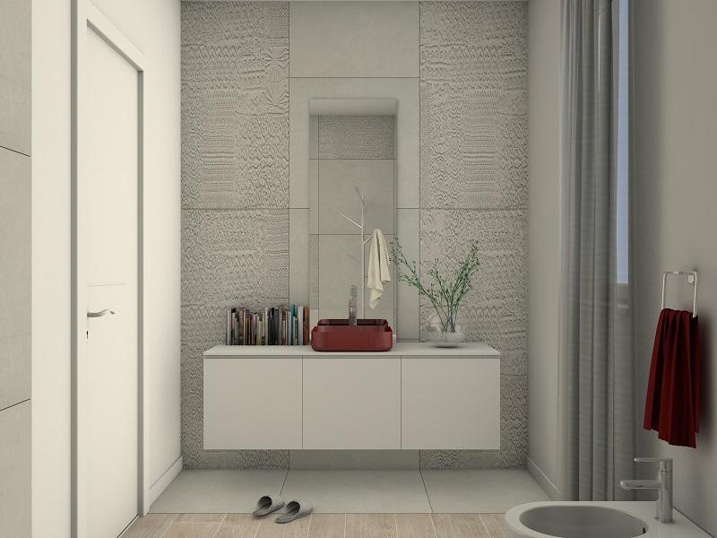 piastrelle tridimensionali decorate per bagno rivestimento negozio Vicenza provincia Verona Padova