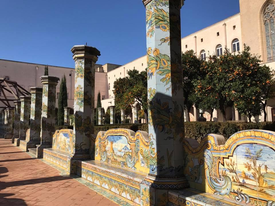 Chiostro di Santa Chiara a Napoli