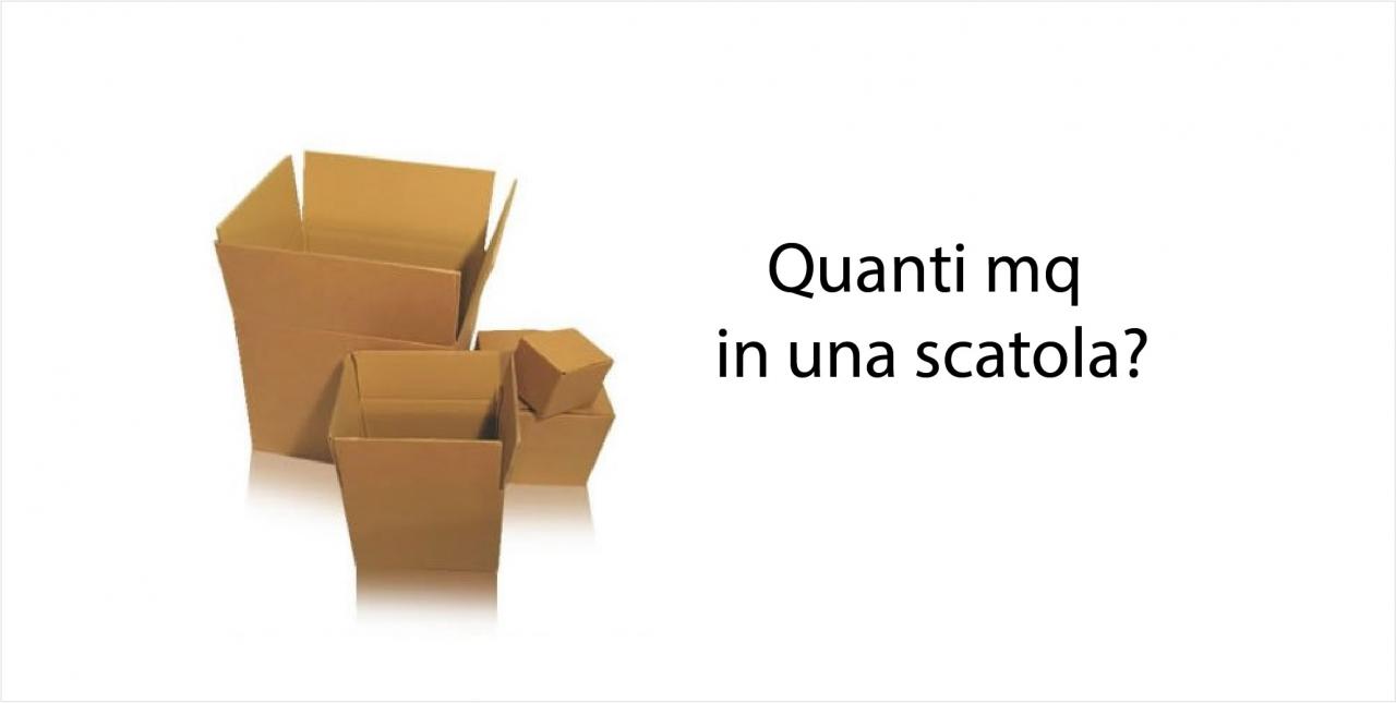 Calcolare quanti mq in una scatola di piastrelle